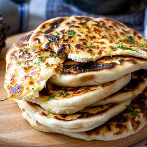 Cheese Garlic Naan