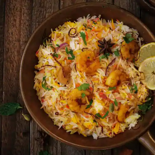 Shrimp Biryani